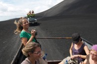 Active volcano in Nicaragua